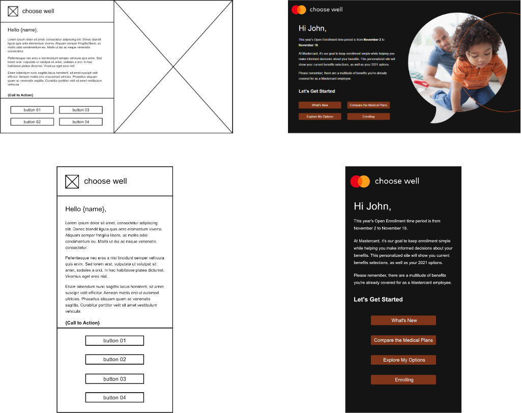 Home page of Benefits Modeler
